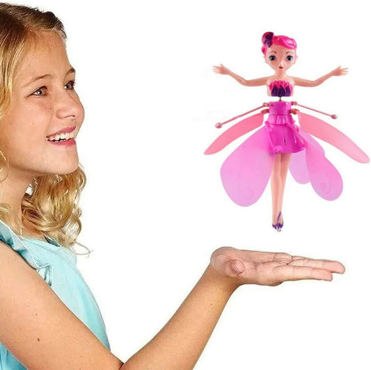 Flying Doll with Hand Sensor – Magical Hovering Toy for Kids