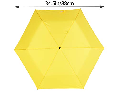 Portable Banana Folding Umbrella | UV Protection Sun & Rain Umbrella for Outdoor Activities