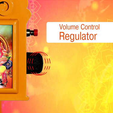 36 in 1 Hindi Mantra Device with Lamp | Spiritual Mantra Player & Light for Meditation.