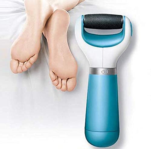 Scholazs Rechargeable Pedicure USB Roller | Cordless Electronic Foot Scrubber for Dead Skin Removal