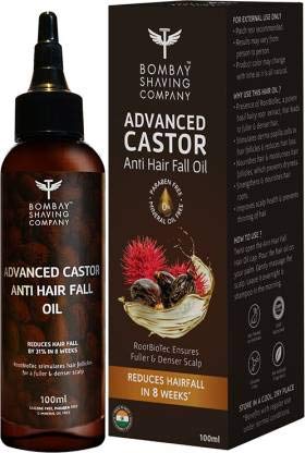 Bombay Shaving Company Castor Anti Hair Fall Oil | Strengthening & Nourishing for Reduced Hair Fall.