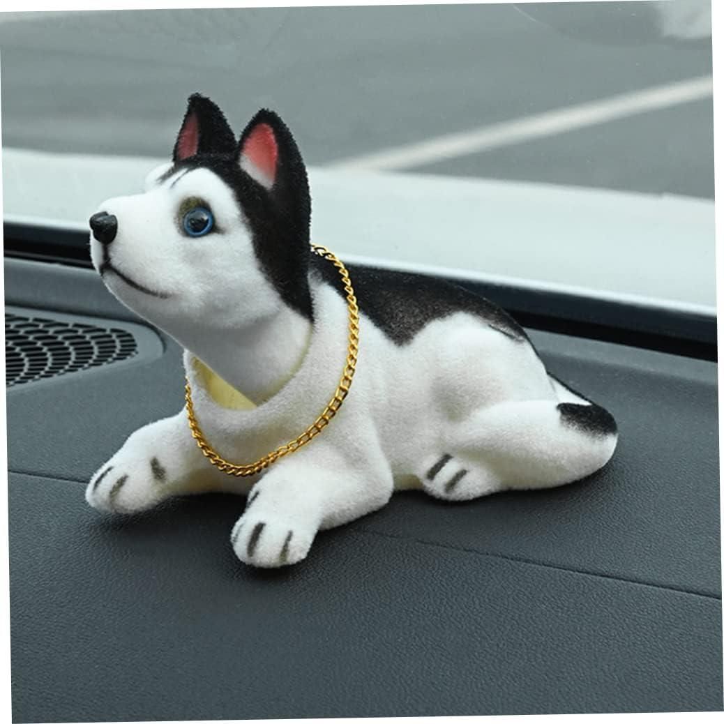 Adorable Bobblehead Puppy Ornament for Car Interior
