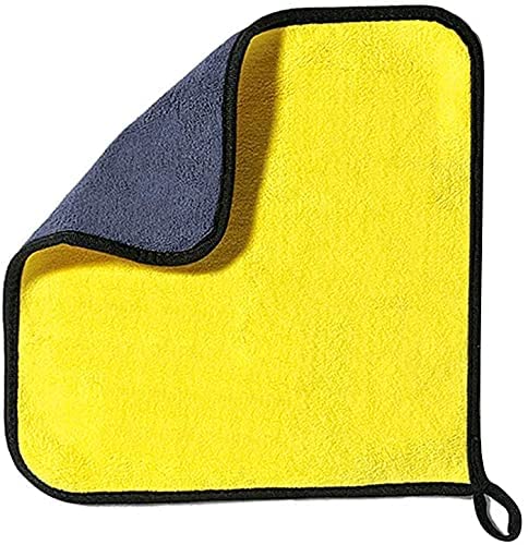 Heavy Duty 500 GSM Double-Sided Microfiber Towel | Extra Thick & Lint-Free for Car Cleaning