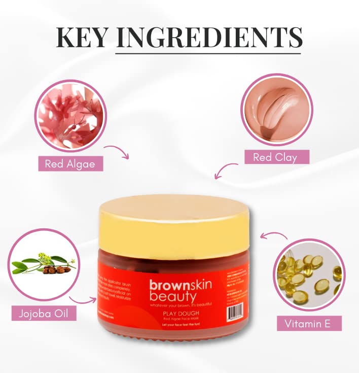 Brown Skin Beauty Face Mask | Hydrating & Brightening for Radiant Skin.