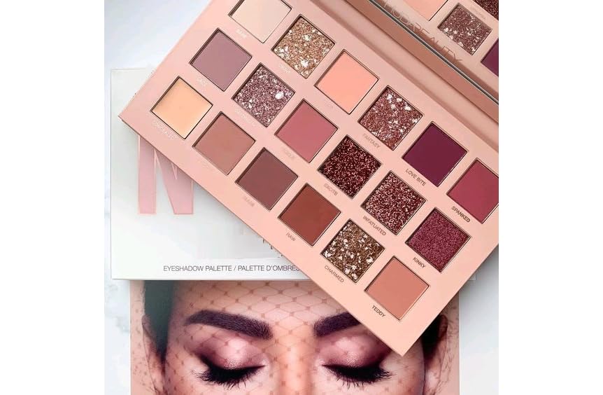 Nude New Eye Shadow Palette | Versatile Neutral Shades for Every Look.