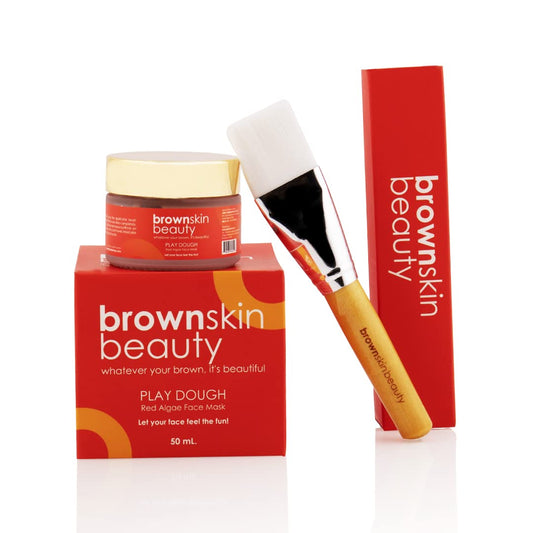 Brown Skin Beauty Face Mask | Hydrating & Brightening for Radiant Skin.