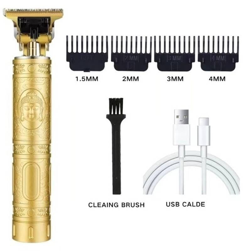 Professional Buddha Style Trimmer for Men | Rechargeable Cordless Hair & Beard Clipper