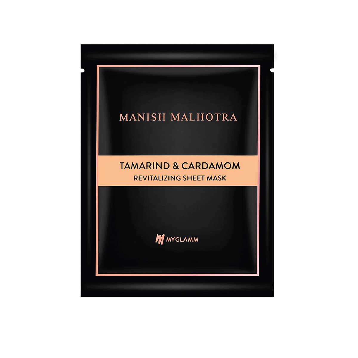 Manish Malhotra Sheet Mask | Tamarind & Cardamom | Hydrating & Revitalizing.