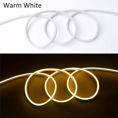 Flexible Waterproof Neon LED Strip - Versatile Silicone Rope Light for Indoor & Outdoor Decoration