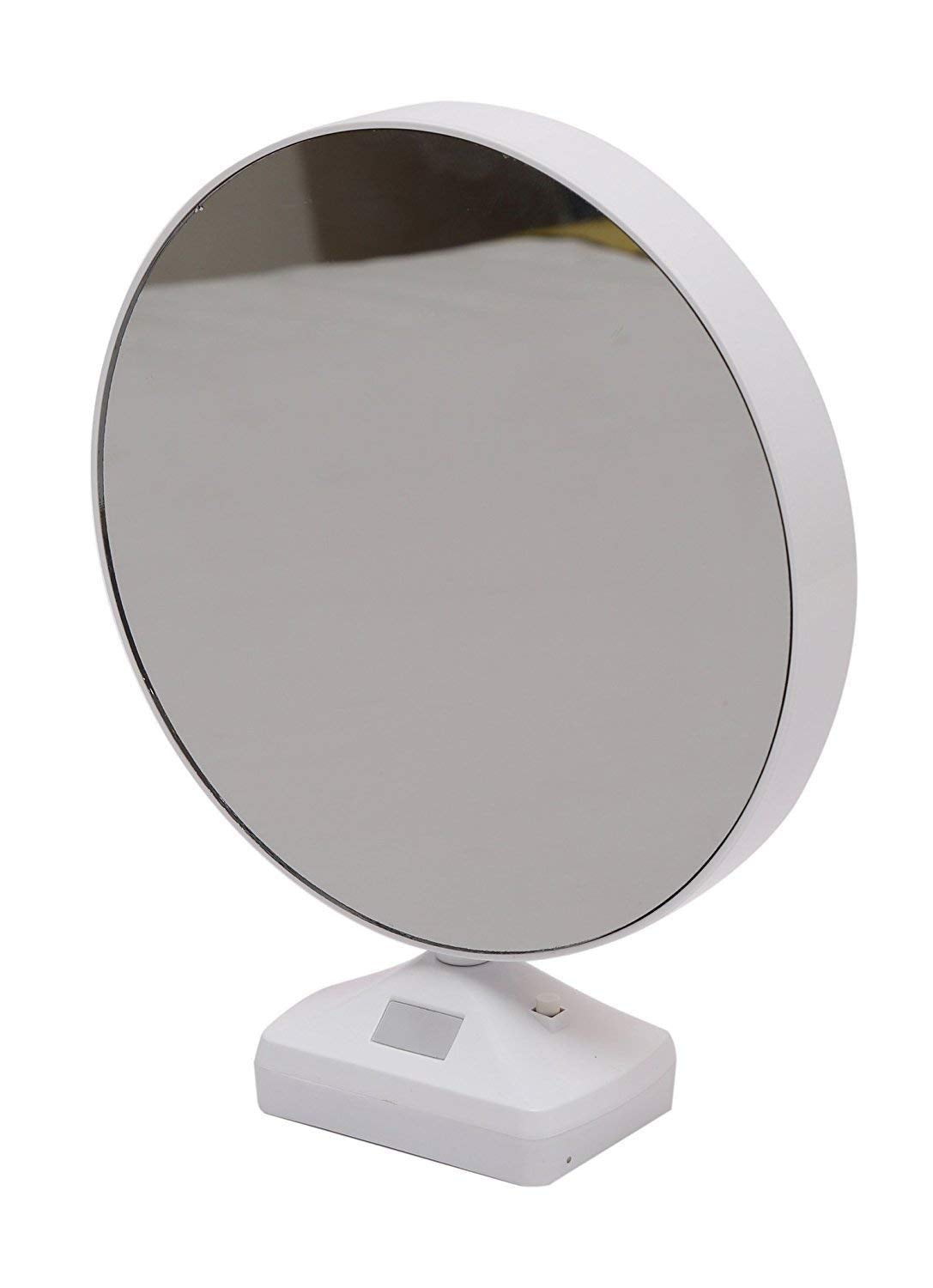 Skylark Round Magic Mirror Photo Frame by MANSI - Perfect Gift for Couples & Special Occasions