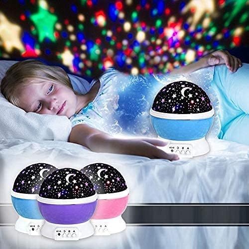 Toy Imagine Star Master Galaxy Night Projector Lamp | 360° Rotating Colorful Starry Projection