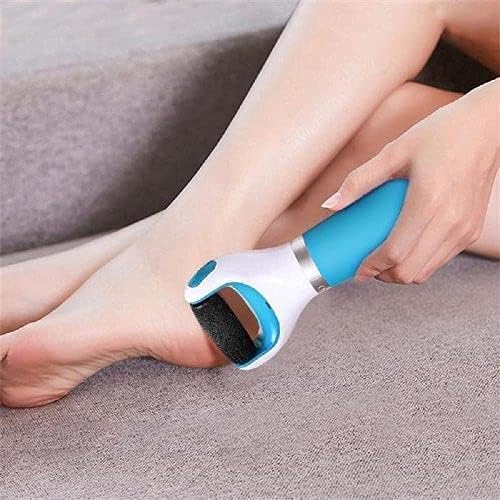 Scholazs Rechargeable Pedicure USB Roller | Cordless Electronic Foot Scrubber for Dead Skin Removal