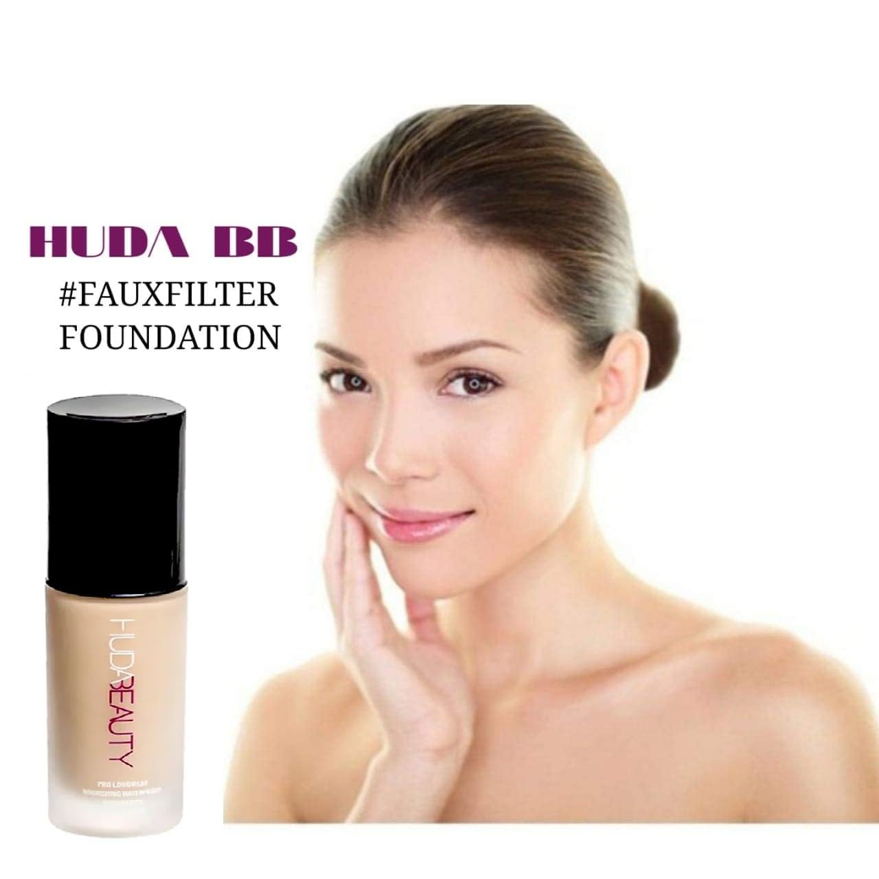 Huda Beauty Foundation | Flawless Coverage & Long-Lasting Wear.