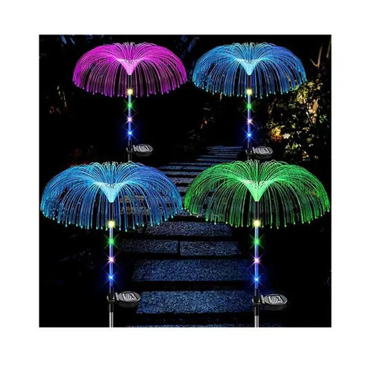 Solar Garden Lights | Color Changing Waterproof Jellyfish Lights for Balcony & Patio Decor