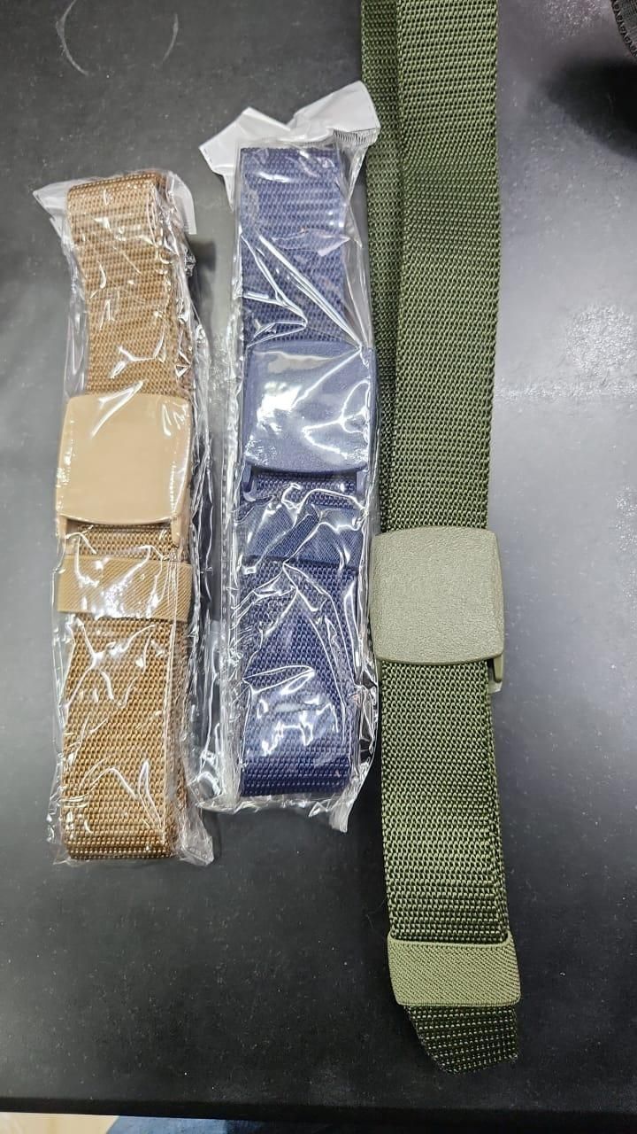 Unisex Canvas Belt Combo Pack Of 2