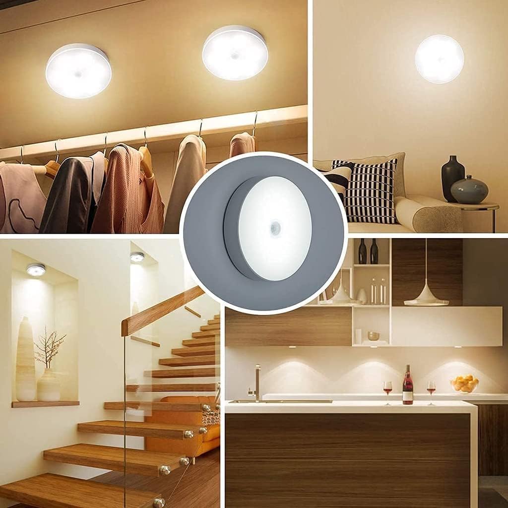 Eloxee Wireless Motion Sensor Light: Rechargeable LED Magnetic Light with USB Charging and Self-Adhesive Design