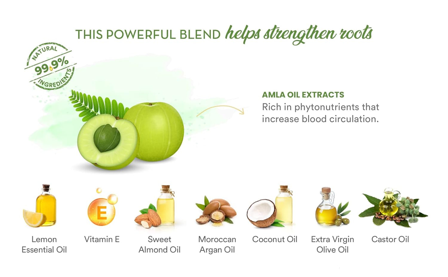 WOW Amla Hair Oil | Strengthening & Nourishing for Healthier, Shiner Hair.