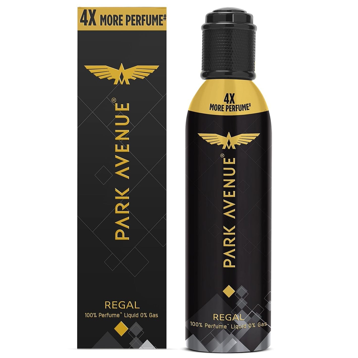 Park Avenue Regal No Gas Premium Perfume for Men | Long-Lasting Citrus Fragrance Spray.