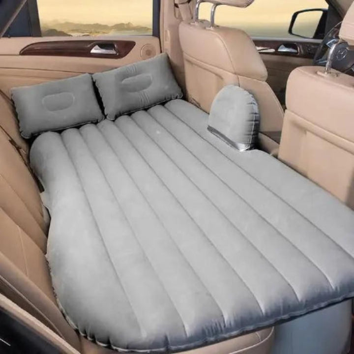 Car Travel Bed Mattress with 2 Air Pillows, Polyvinyl Chloride (PVC) Flocking