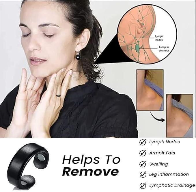Lymphatic Drainage Therapeutic Magnetic Ring