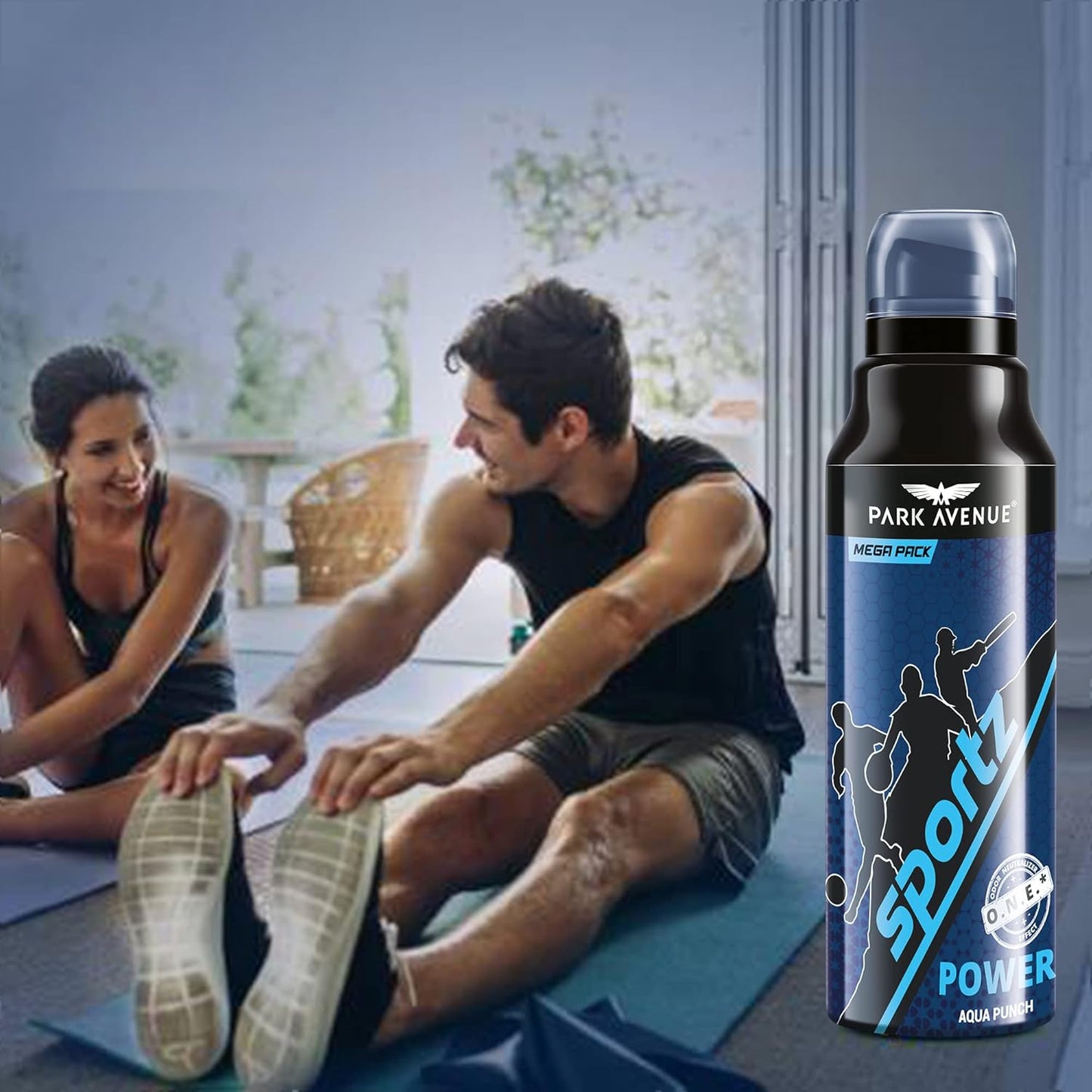 Park Avenue POWER Aqua Punch Deodorant Spray | Long-Lasting Freshness.