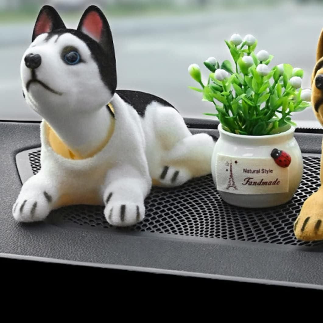 Adorable Bobblehead Puppy Ornament for Car Interior