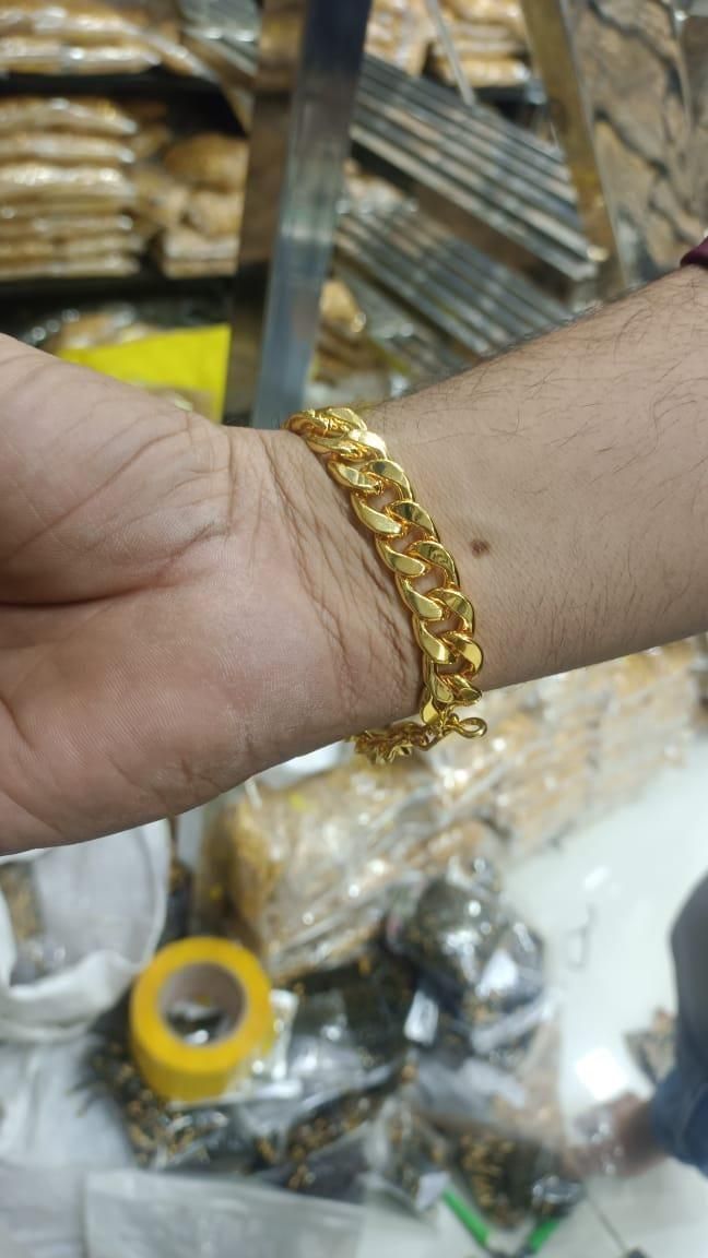BD Gold Cuban Bracelet for Men