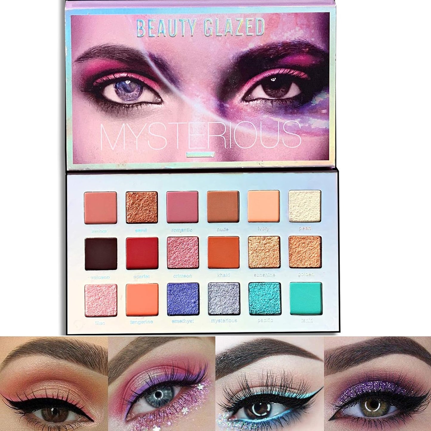 Beauty Glazed Eye Shadow | Vibrant Colors & Intense Pigmentation.