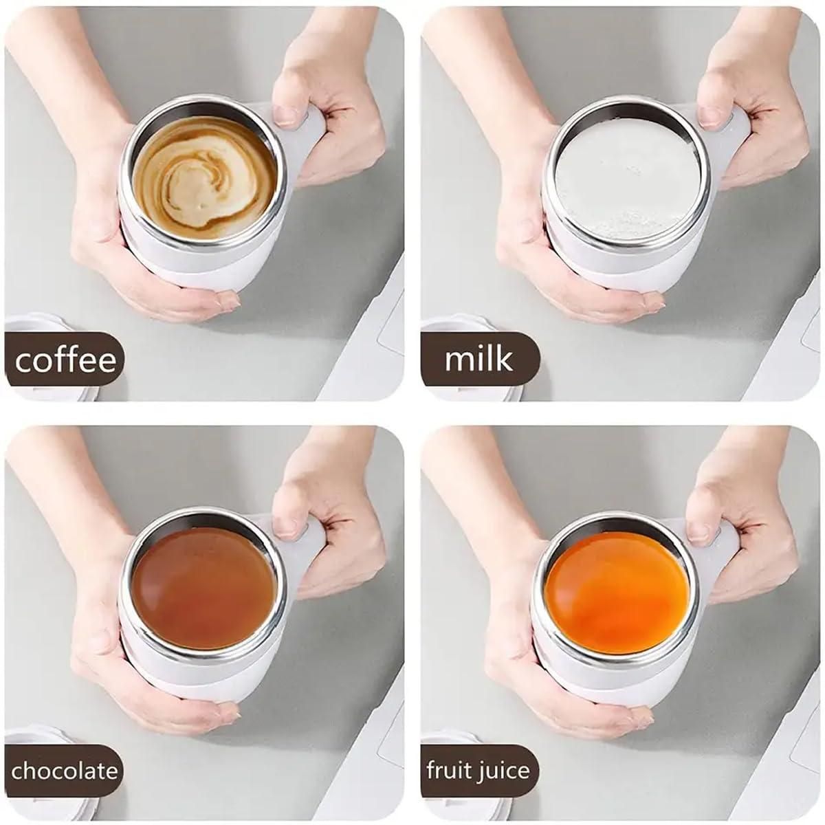 Self Stirring Magnetic Mug- applicable to multiple