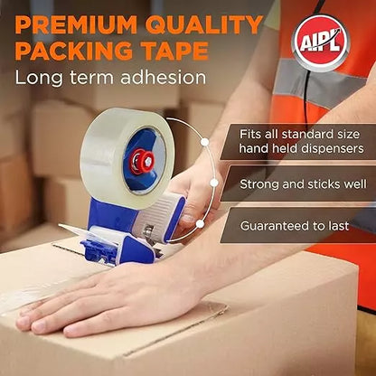 AIPL 48mm x 300m Transparent BOPP Tape for Packaging