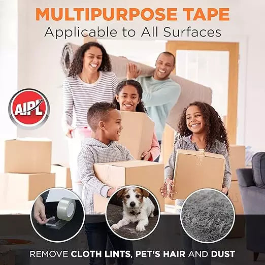 AIPL 48mm x 300m Transparent BOPP Tape for Packaging