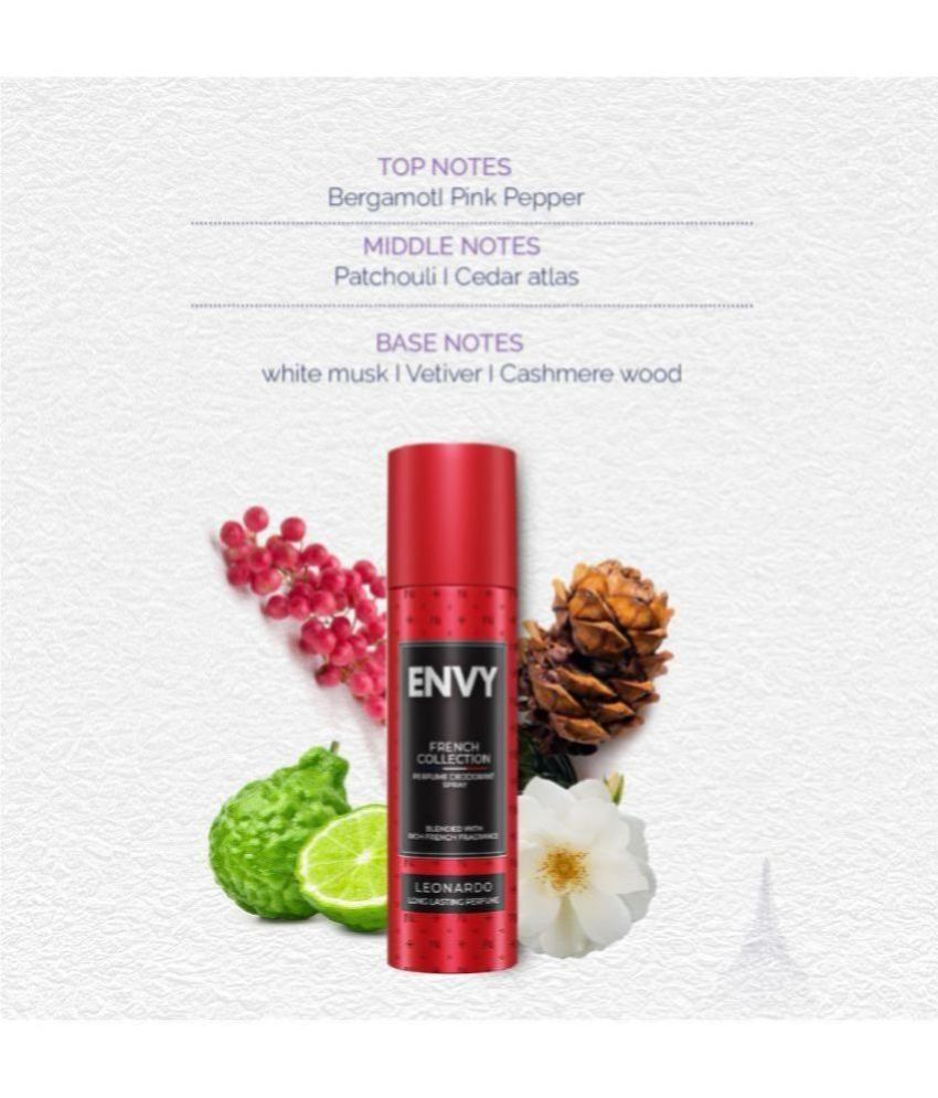 ENVY Leonardo Deo | Long-Lasting Deodorant Body Spray for Men.