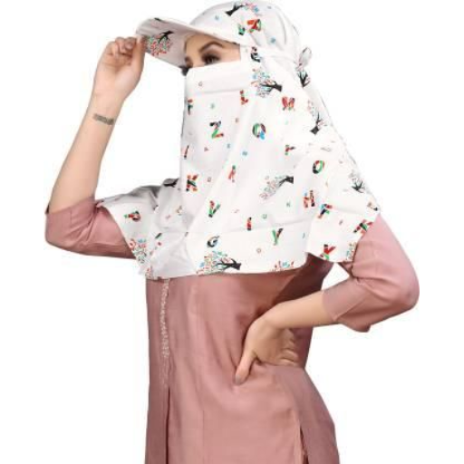 Summer Sun Protection Women Cap Mask