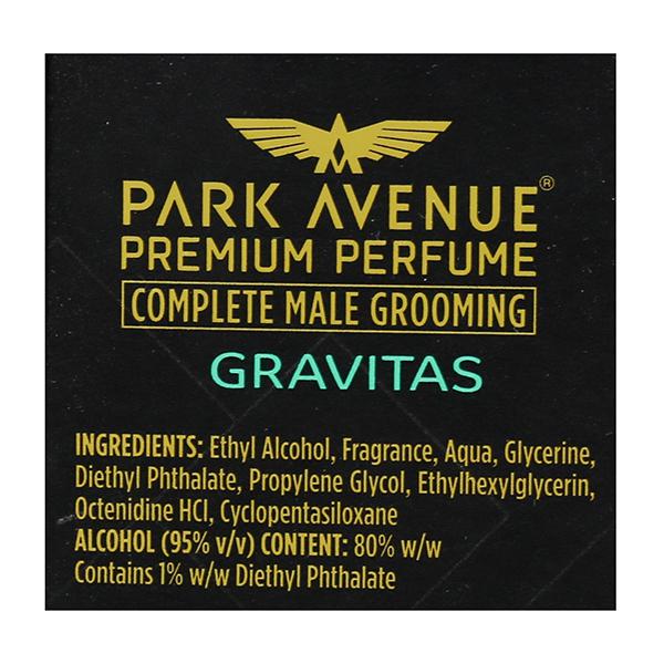 PARK AVENUE Gravitas Perfume Body Spray | Unisex Fragrance for Men & Women.