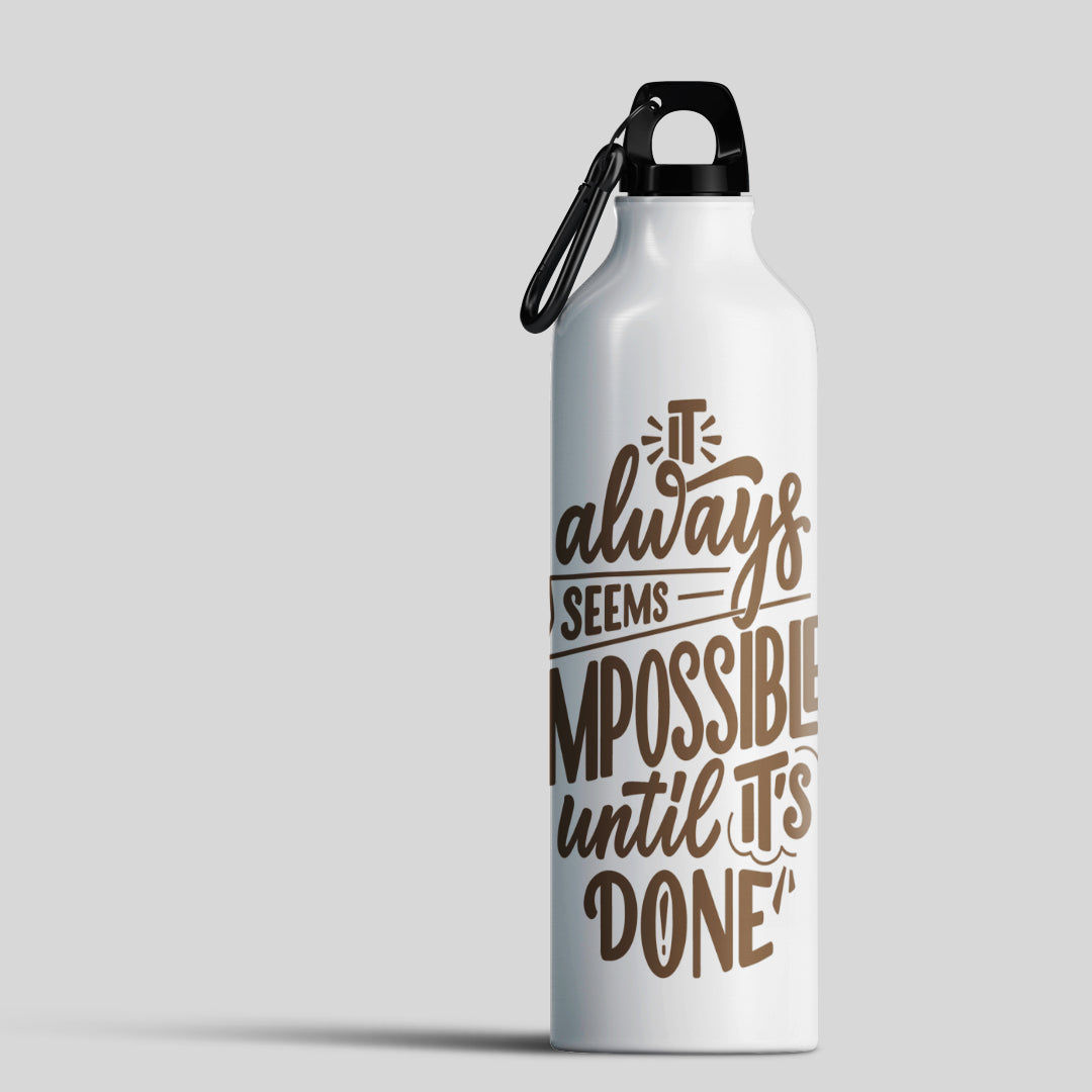 Inspirational Quote Shaker Bottle - Stay Motivated with Every Sip