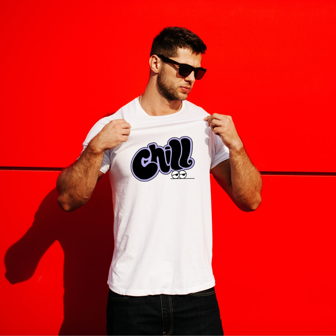Chill Vibes Round Neck T-Shirt - Ready to Wear Comfort