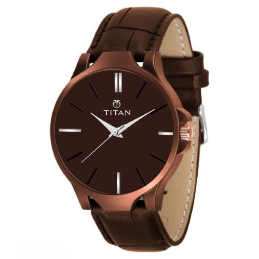 BD Men's Analog Leather Watch