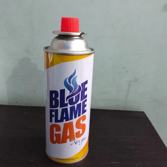 Mild Steel Blue Flame LPG Gas Canister – 300ml, 150 Grams
