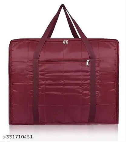 Zombata Jumbo Blanket Storage Bag - Durable & Spacious (Maroon)