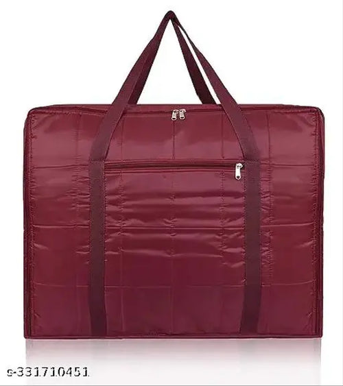 Zombata Jumbo Blanket Storage Bag - Durable & Spacious (Maroon)