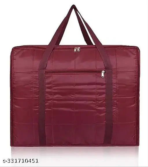 Zombata Jumbo Blanket Storage Bag - Durable & Spacious (Maroon)
