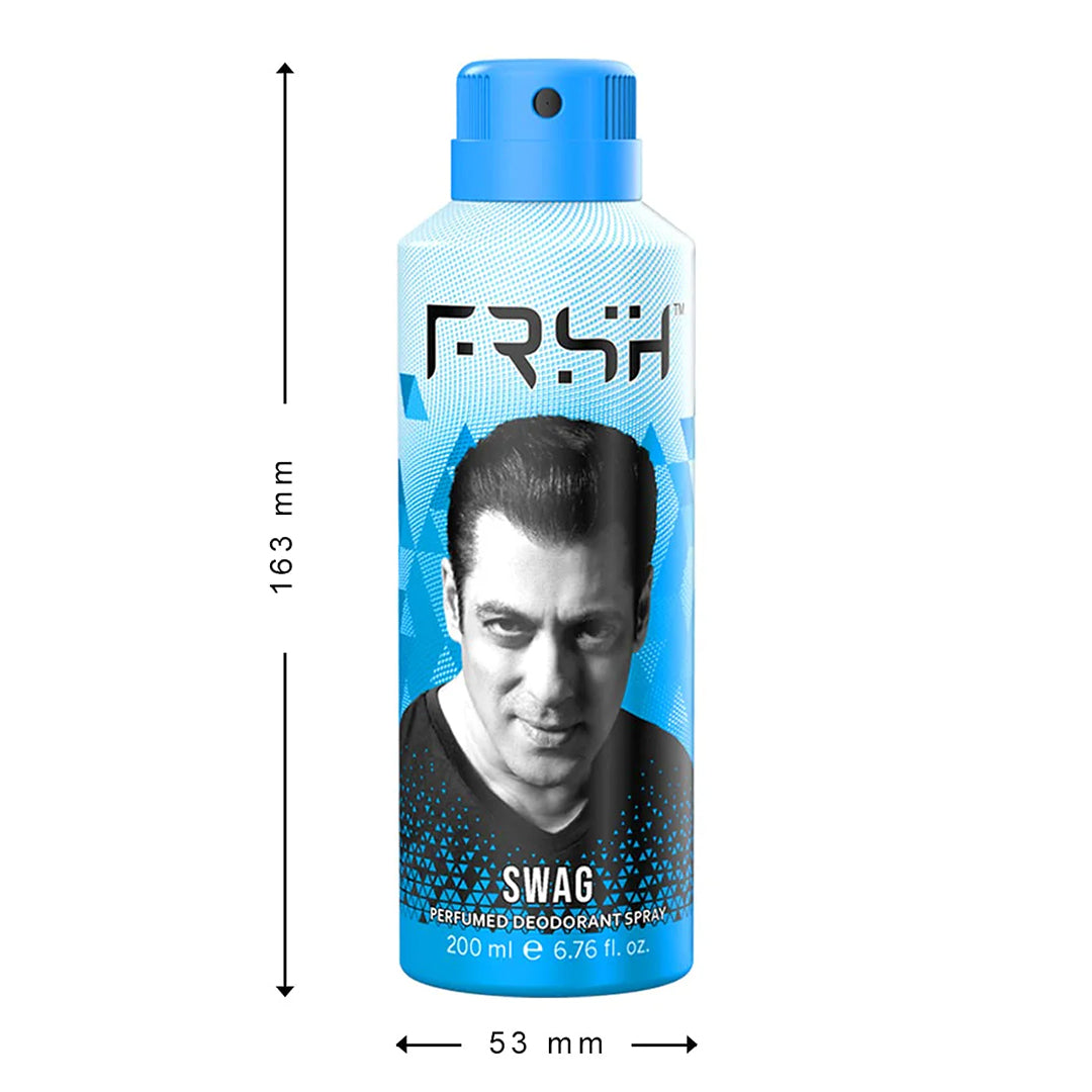 FRSH SWAG DEO Deodorant Body Spray for Men | Long-Lasting Freshness & Bold Fragrance.