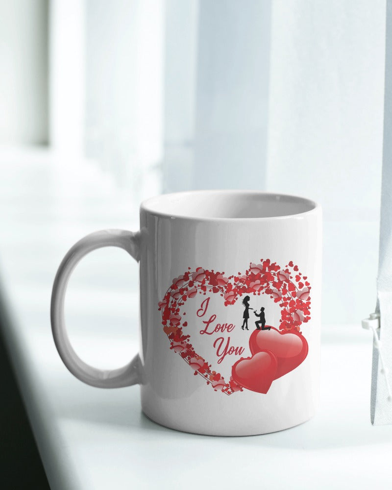 Couples Coffee Mug Set - Romantic Gift for Lovers