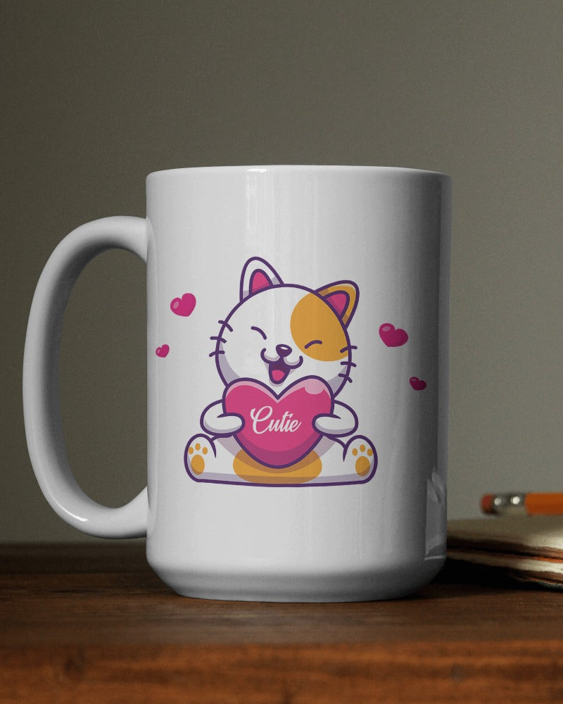 Cute Cat Cup - Adorable Kitty Mug for Cat Lovers