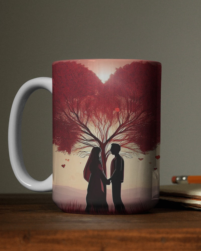 Cute Love Couple Coffee Mug - Couple Design