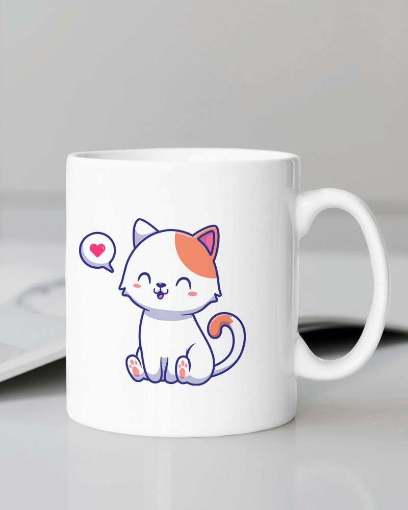 Cute Cat Cup - Adorable Kitty Mug for Cat Lovers