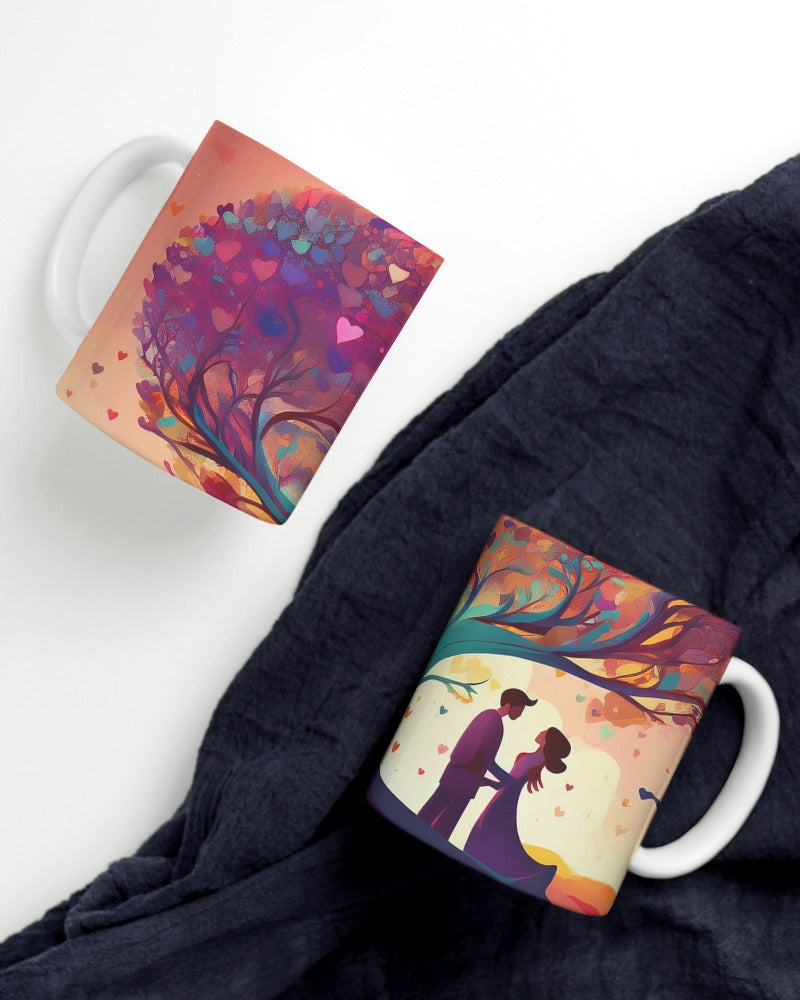 Cute Love Couple Coffee Mug -  Couple Design