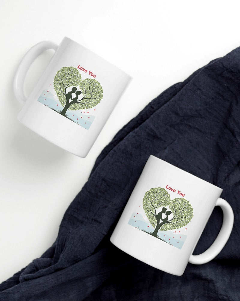 Couples Coffee Mug Set - Romantic Gift for Lovers