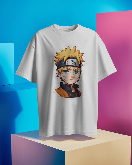 Cartoon Naruto T-Shirt for Men - Iconic Anime Character Graphic Tee