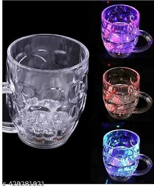 LED Light Magic Mug: Color Changing Liquid Activated Rainbow LED Mug for a Fun Drinking Experience